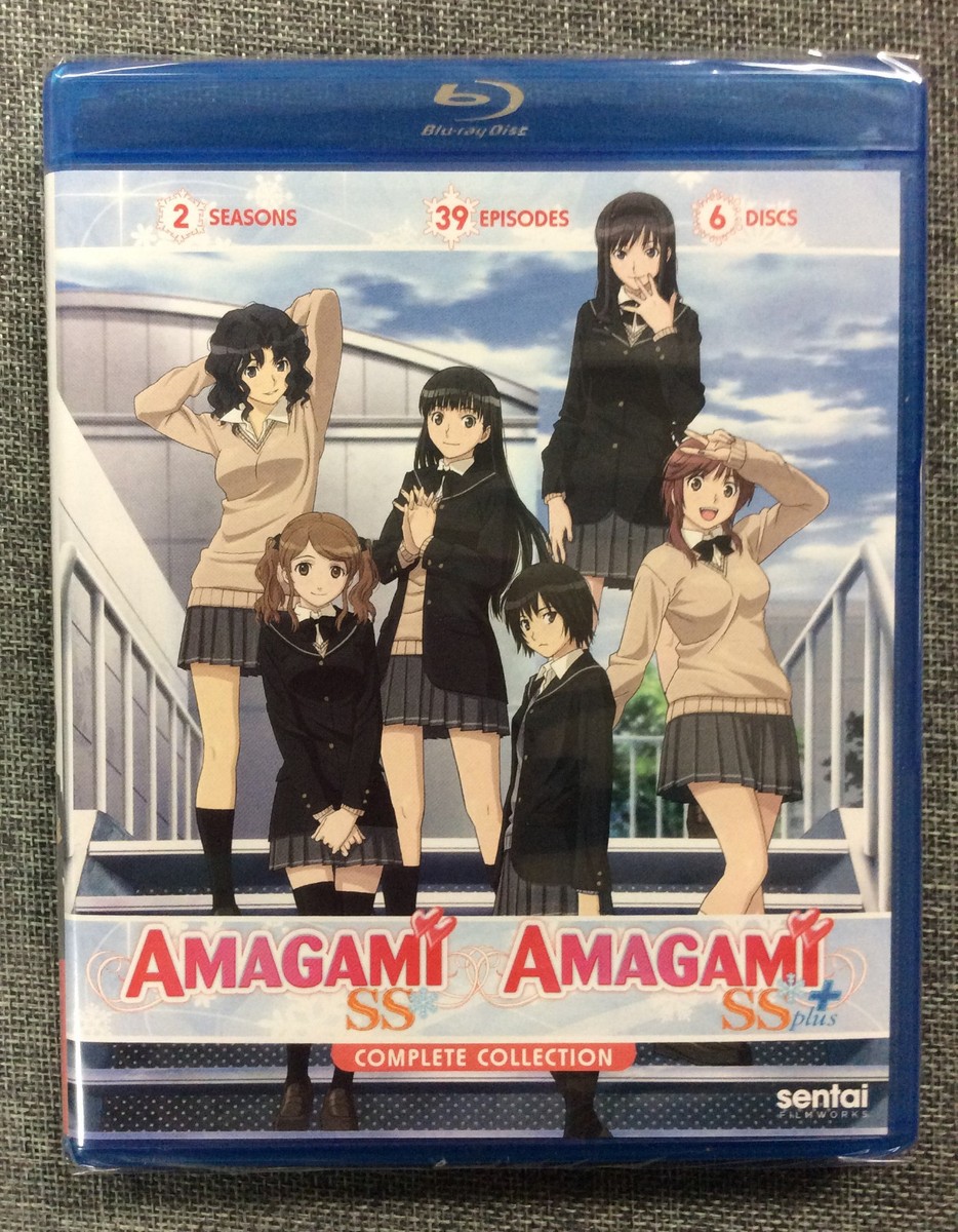 Amagami SS/Amagami SS+ Complete Collection Blu-ray 6-Disc