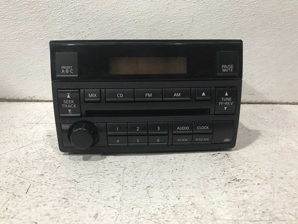 2005-2006 nissan altima radio stereo 2 DIN audio single disc CD