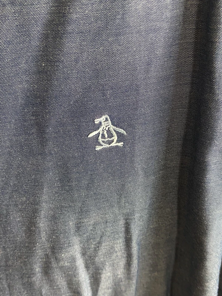 Penguin Bluish LONG SLEEVE SHIRT XL 17 x 35/36 Extra Large - Image 3 of 4