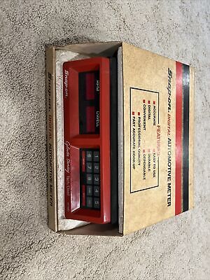 Snap-on Tools MT1460 Cylinder Shorting Tach Dwell Meter for Snap-on Tools MT1460 Cylinder Shorting Tach Dwell Meter for