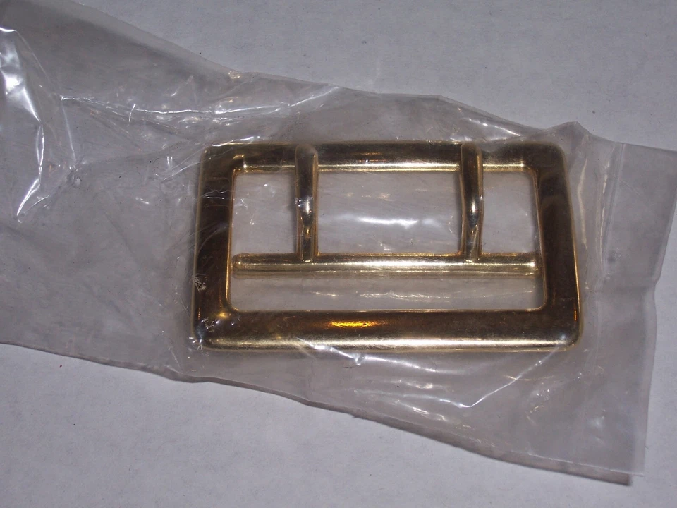 NUEVA HEBILLA DE CINTURÓN DE LATÓN SAM BROWNE 2 1/4" Foto 3 de 3