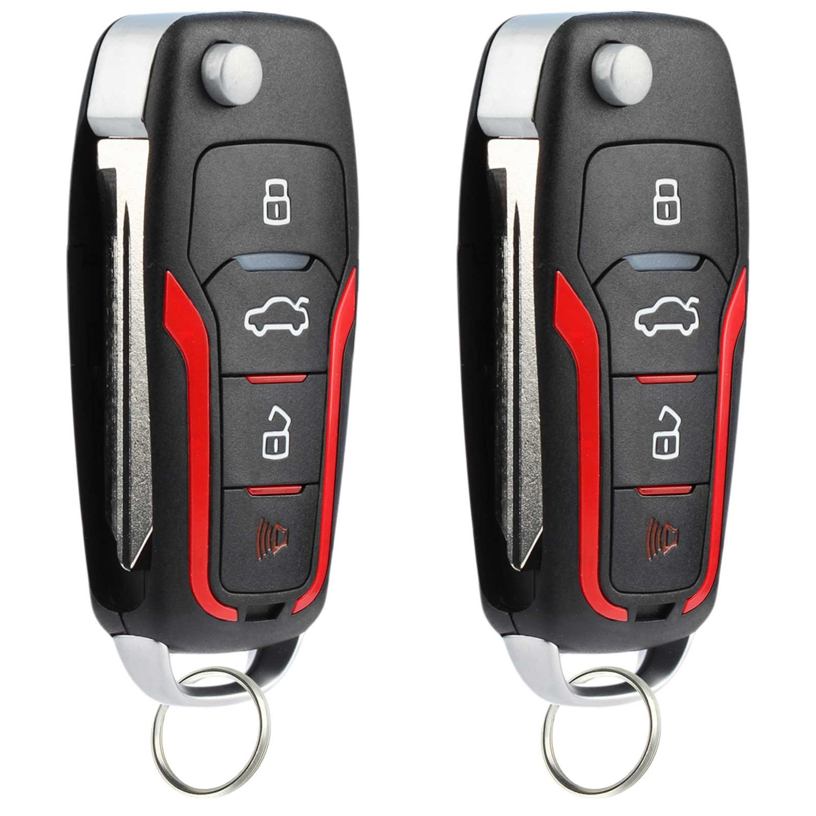 2 For 2010 2011 2012 2013 2014 Ford Escape Keyless Entry Remote Fob Flip Key