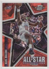 2020 Contenders Optic All-Star Aspirations Red Cracked Ice Prizm Karl Malone n0c