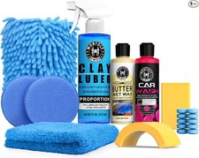Complete Car Clay Bar Auto Detailing Kit, Clay Luber, Complete Clay System