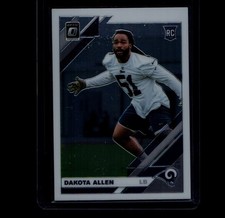 2019 Panini Donruss Optic - Rookies Dakota Allen #117 (RC)