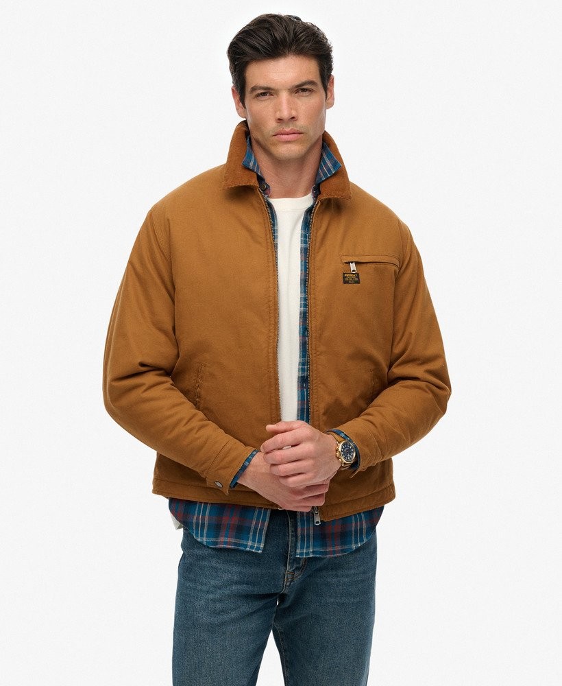 Superdry Mens Cotton Canvas Barn Jacket