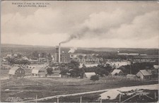 Keith Car & Mfg CO Sagamore MA 1909 Factory Smokestack Postcard