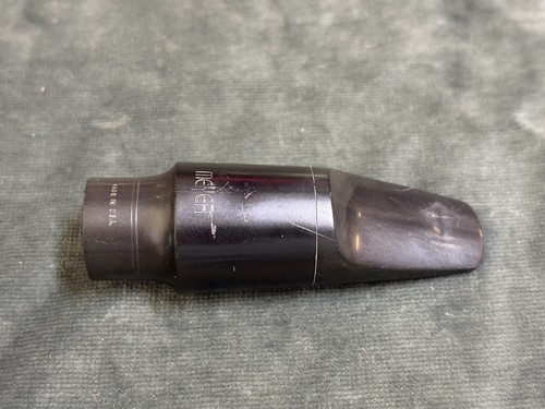 Used Hard Rubber Meyer 6M Medium Chamber Alto Sax Mouthpiece