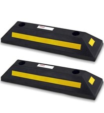 Pyle Car Wheel Chock, Caravan Chock, Wheel Stopper Parking. Set of 2 Heavy Duty