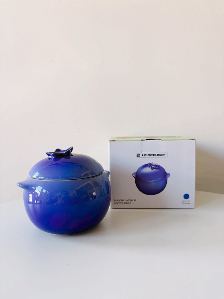 Le Creuset Blueberry Harvest Collection Casserole Stoneware