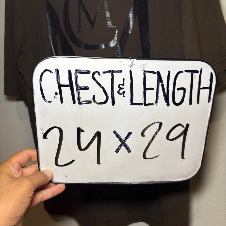 Y2K Sean John Spelled Out Mocha Colored T Shirt Rap Hip Hop 2000’s Size XL - Image 3 of 4