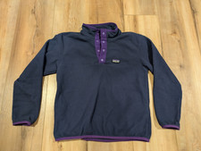Patagonia Kids Snap T Pullover FLEECE Sweater Size M 10 