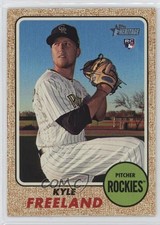 2017 Topps Heritage High Number Kyle Freeland #666 0q1p