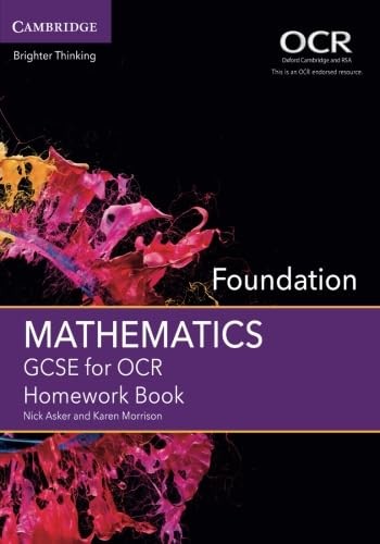 GCSE Mathematics for OCR Foundation Homework Book (GCSE Mathemat