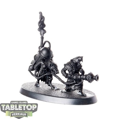 Skaven - Warpfire Thrower - teilweise bemalt