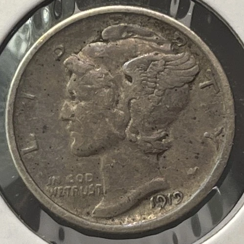 1919-S Mercury Dime XF