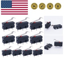 Mini Micro Limit Switch 5A 125 250V AC SPDT 1NO 1NC Long Hinge Semi-Circular ...