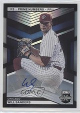2023 Elite Extra Edition Prime Numbers A Signatures /200 Will Sanders Auto 2o7