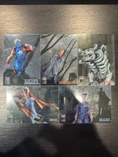 1997 Marvel QFX NEAR COMPLETE HEROES REFORMED PHOTOGRAPHIX 5 (of 9) CARD SET