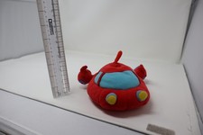 Disney Little Einsteins Beanz Pat Pat Rocket Space Ship Plush 7  Red Bean Bag