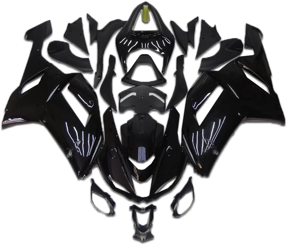Injection Fairing Kit Bodywork Plastic ABS fit For Kawasaki ZX6R 636 07-2008