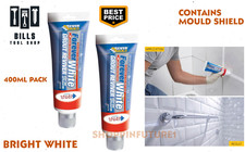 NEW Everbuild Forever Grout Reviver Bright White Contains Mould Sheild 400 ml