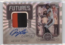 2020 Panini Legacy Futures Silver 83/399 Jake Luton #FP-JL Patch Auto v8v