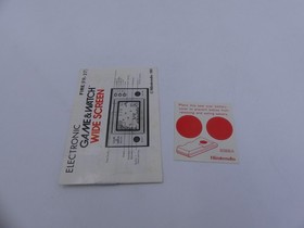 Nintendo Game & Watch  &laquo;Fire&raquo; Wide Screen FR-27 Nintendo 1981