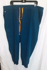FIGS Technical Collection Zamora Caribbean Blue Jogger Scrub Pant WMNS 4XL /P-G1