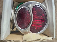 "STOP" Script Brake Running Taillights For Harley Bobber Chopper Ford 1928-1932 