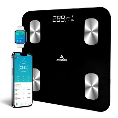 Scale for Body Weight, Accurate Weight Scale with LCD Display, Capacity upto 400