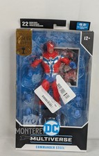 DC Multiverse COMMANDER STEEL JSA Gold Label Mcfarlane Toys Action Figure New