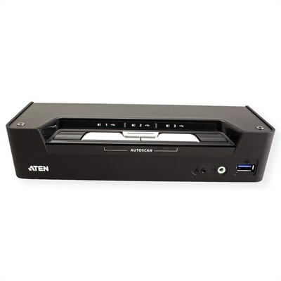 ATEN CS1953 3-Port USB-C DisplayPort Hybrid KVM