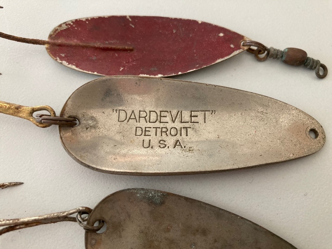 Fishing Lure lot - spinners, poppers, jigs, spoons - some vintage - as is - Image 8