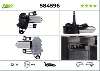 Wischermotor Hinten FüR Fiat Peugeot CitroËN Fiorino Kasten/GroßRaumlimousine