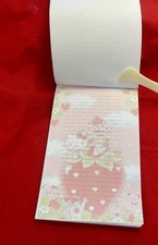 Strawberry Shortcake A5 Notepad | A5 Lined 40 Pages Kawaii Stationery Gift