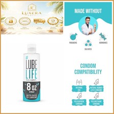 Water Based Lube 8 Fl Oz Toy Safe Condom Compatible Non Staining Easy Clean Up