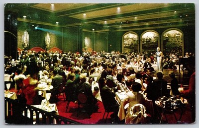 1976 Fairmont Hotel Dallas Texas Venetian Room Vintage Postcard E105