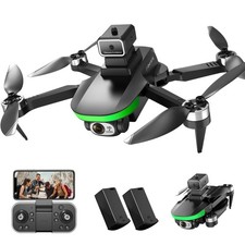 S5S Drone with 6K UHD Camera for Adults Kids, WeFone Foldable with Screen Remote