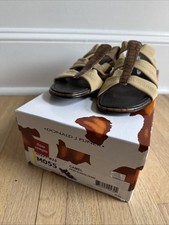 Donald Pliner Brown Multi Camel Sandel Mesh Elastic / Kogi Shoe New NIB