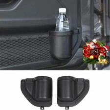 2x Door Pocket Front Door Storage Box for 2018+ Jeep Wrangler JL JT Accessories
