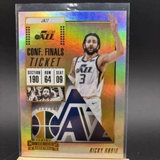 2018-19 Panini Contenders #29 Ricky Rubio Conference Finals Ticket #/135