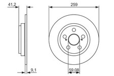 Disque de frein Toyota URBAN CRUISER