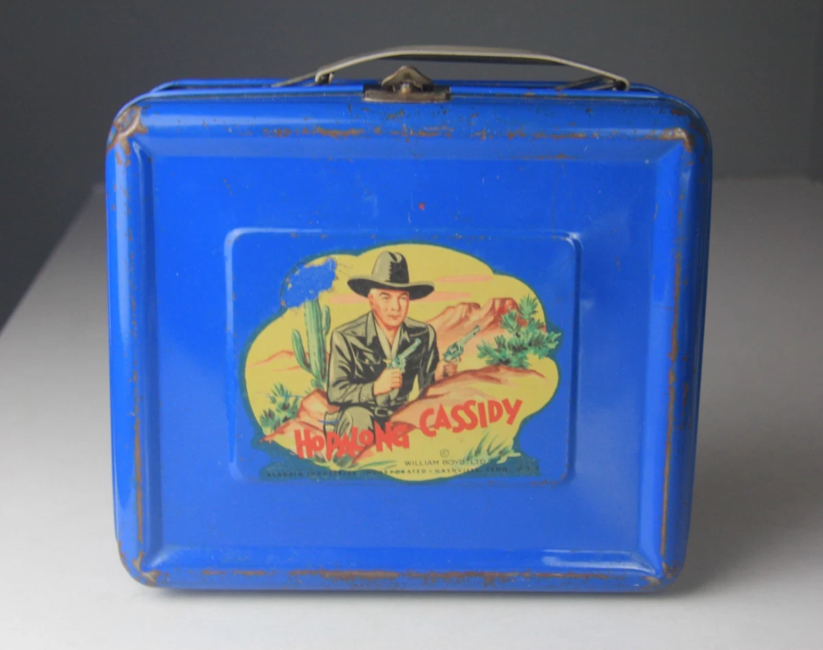 Hopalong Cassidy Metal Lunch Box for sale | eBay