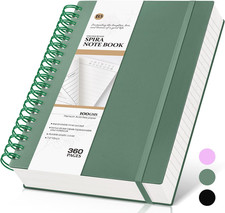 Spiral Notebook Journal, 360 Pages College Ruled Notebooks, Lined Thick Journals