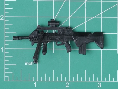 G.I.Joe Classified Series Retro Cobra Snow Serpent Machine Gun 6" 1/12 Fodder