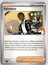 Salvatore 160/162 Play! Prize Pack Series Pokémon Trading Card TCG