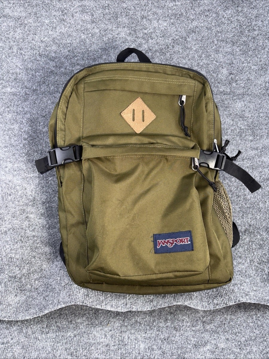 JanSport Main Campus FX Backpack – 15-Inch Laptop Bag, Leather