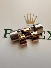 Genuine Rolex 18K Rose Gold/steel 15.5mm Jubilee Link 126231 126201 New Style