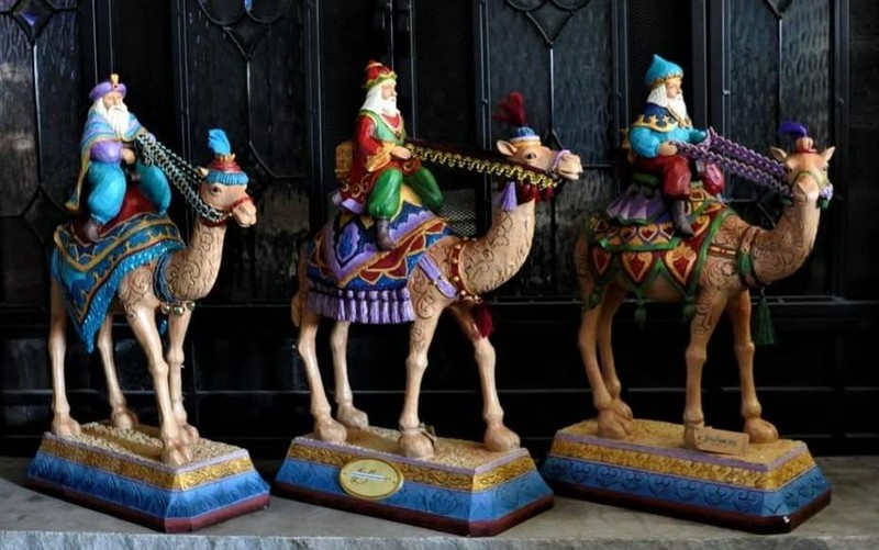 Jim Shore "JOURNEY OF FAITH" Three Kings, Magi, Wisemen - #199 of 600